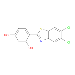 1,3-Benzenediol, 4-(5,6-dichloro-2-benzothiazolyl)-