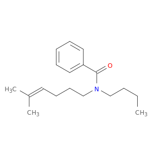 Benzamide, N-butyl-N-(5-methyl-4-hexenyl)-
