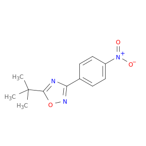 5-叔丁基-3-(4-硝基苯基)-1,2,4-恶二唑