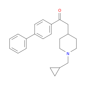 Ethanone, 1-[1,1'-biphenyl]-4-yl-2-[1-(cyclopropylmethyl)-4-piperidinyl]-