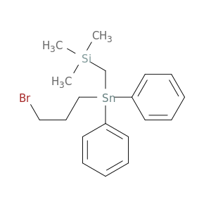 Silane, [[(3-bromopropyl)diphenylstannyl]methyl]trimethyl-