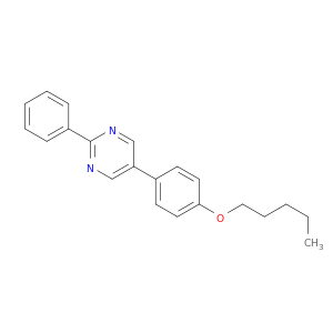 Pyrimidine, 5-[4-(pentyloxy)phenyl]-2-phenyl-