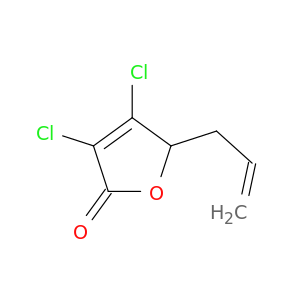2(5H)-Furanone, 3,4-dichloro-5-(2-propenyl)-