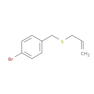 Benzene, 1-bromo-4-[(2-propenylthio)methyl]-