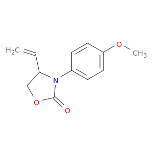 2-Oxazolidinone, 4-ethenyl-3-(4-methoxyphenyl)-