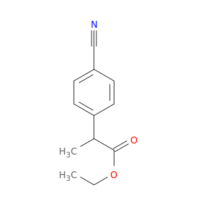 Ethyl 2-(4-cyanophenyl)propanoate