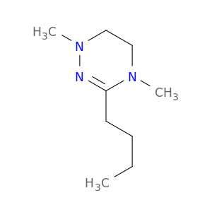 1,2,4-Triazine, 3-butyl-1,4,5,6-tetrahydro-1,4-dimethyl-
