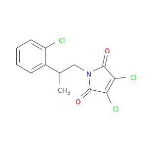 1H-Pyrrole-2,5-dione, 3,4-dichloro-1-[2-(2-chlorophenyl)propyl]-