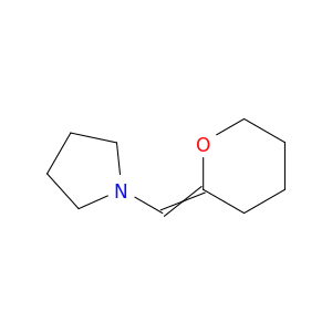 Pyrrolidine, 1-[(tetrahydro-2H-pyran-2-ylidene)methyl]-