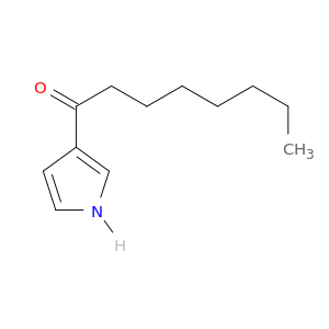 1-Octanone, 1-(1H-pyrrol-3-yl)-