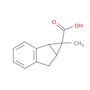 1-methyl-1H,1aH,6H,6aH-cyclopropa[a]indene-1-carboxylic acid