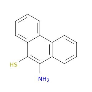 9-Phenanthrenethiol, 10-amino-