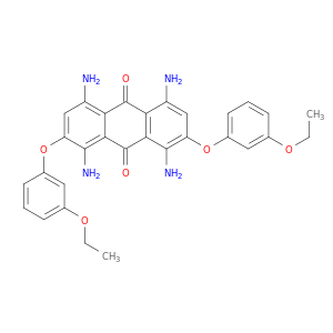 9,10-Anthracenedione, 1,4,5,8-tetraamino-2,7-bis(3-ethoxyphenoxy)-