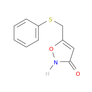 3(2H)-Isoxazolone, 5-[(phenylthio)methyl]-