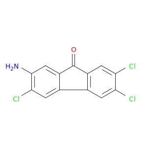 2-amino-3,6,7-trichloro-9h-fluoren-9-one