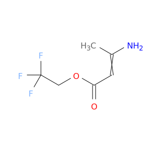 2-Butenoic acid, 3-amino-, 2,2,2-trifluoroethyl ester