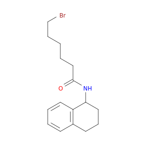 Hexanamide, 6-bromo-N-(1,2,3,4-tetrahydro-1-naphthalenyl)-