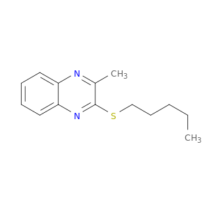 Quinoxaline,2-methyl-3-(pentylthio)-