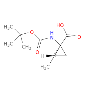 (1S,2S)-N-BOC-1-AMINO-2-METHYLCYCLOPROPANECARBOXYLIC ACID