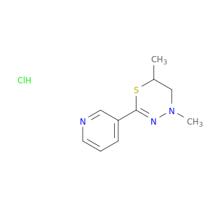 4,6-dimethyl-2-(pyridin-3-yl)-5,6-dihydro-4h-1,3,4-thiadiazine hydrochloride(1:1)