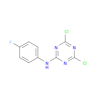 2,4-二氯-6-(4-氟苯胺基)-1,3,5-三嗪