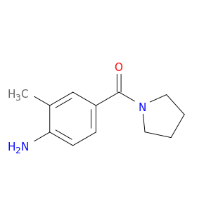 2-METHYL-4-(1-PYRROLIDINYLCARBONYL)ANILINE