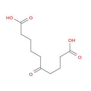 Decanedioic acid, 5-oxo-