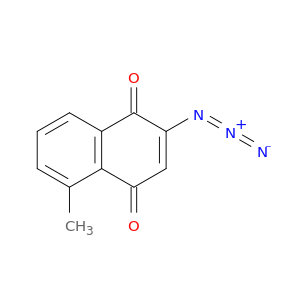 1,4-Naphthalenedione, 2-azido-5-methyl-