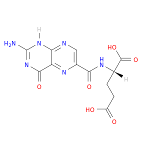 L-Glutamic acid, N-[(2-amino-1,4-dihydro-4-oxo-6-pteridinyl)carbonyl]-