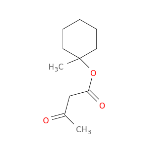 Butanoic acid, 3-oxo-, 1-methylcyclohexyl ester