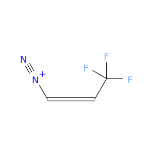 1,2-Butadiene-1-diazonium, 4,4,4-trifluoro-