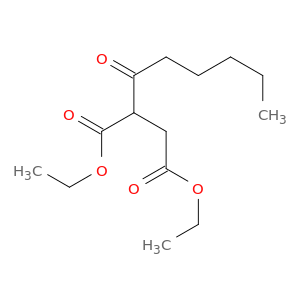 Butanedioic acid, 2-(1-oxohexyl)-, 1,4-diethyl ester