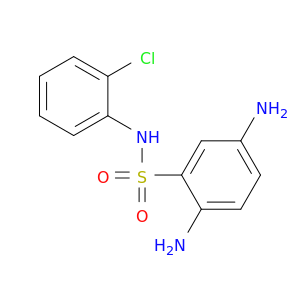 2,5-Diamino-N-(2-chlorophenyl)benzene-1-sulfonamide