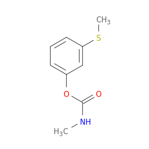 Phenol,3-(methylthio)-, 1-(N-methylcarbamate)