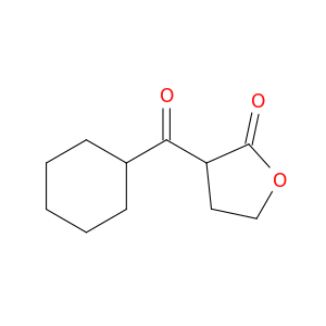 2(3H)-Furanone, 3-(cyclohexylcarbonyl)dihydro-