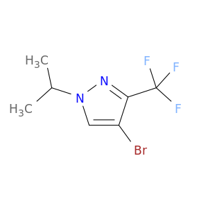 1H-吡唑,4-溴-1-(1-甲基乙基)-3-(三氟甲基)-
