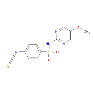 Benzenesulfonamide, 4-isothiocyanato-N-(5-methoxy-2-pyrimidinyl)-