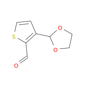 3-(1,3-Dioxolan-2-yl)thiophene-2-carbaldehyde