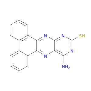PHENANTHRO[9,10-G]PTERIDINE-11-THIOL, 13-AMINO-