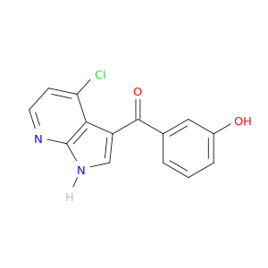 Methanone, (4-chloro-1H-pyrrolo[2,3-b]pyridin-3-yl)(3-hydroxyphenyl)-