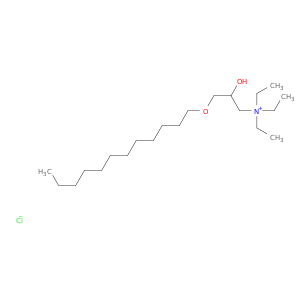 1-Propanaminium, 3-(dodecyloxy)-N,N,N-triethyl-2-hydroxy-, chloride
