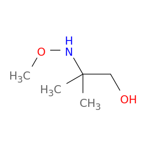 1-Propanol, 2-(methoxyamino)-2-methyl-