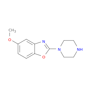 Benzoxazole, 5-methoxy-2-(1-piperazinyl)-