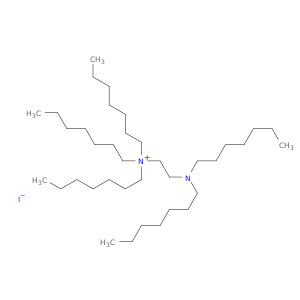 1-庚烷氨基,N-[2-(Diheptylamino)乙基]-N,N-二庚基-,碘化物(1：1)