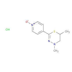 4,6-dimethyl-2-(pyridin-4-yl)-5,6-dihydro-4h-1,3,4-thiadiazine 3-oxide hydrochloride(1:1)