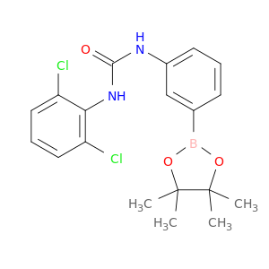 尿素,N-(2,6-二氯苯基)-N'-[3-(4,4,5,5-四甲基-1,3,2-二氧丙烷-2-基)苯基]-