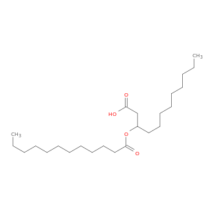 3-(dodecanoyloxy)dodecanoic acid