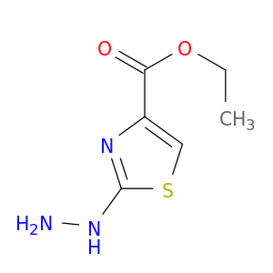 4-Thiazolecarboxylic acid, 2-hydrazino-, ethyl ester