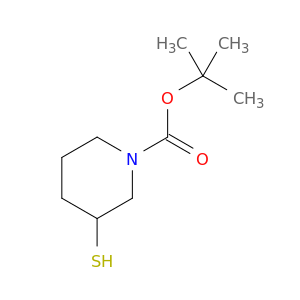 3-疏基-哌啶-1-羧酸叔丁酯
