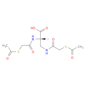 Alanine, N-[(acetylthio)acetyl]-3-[[(acetylthio)acetyl]amino]-